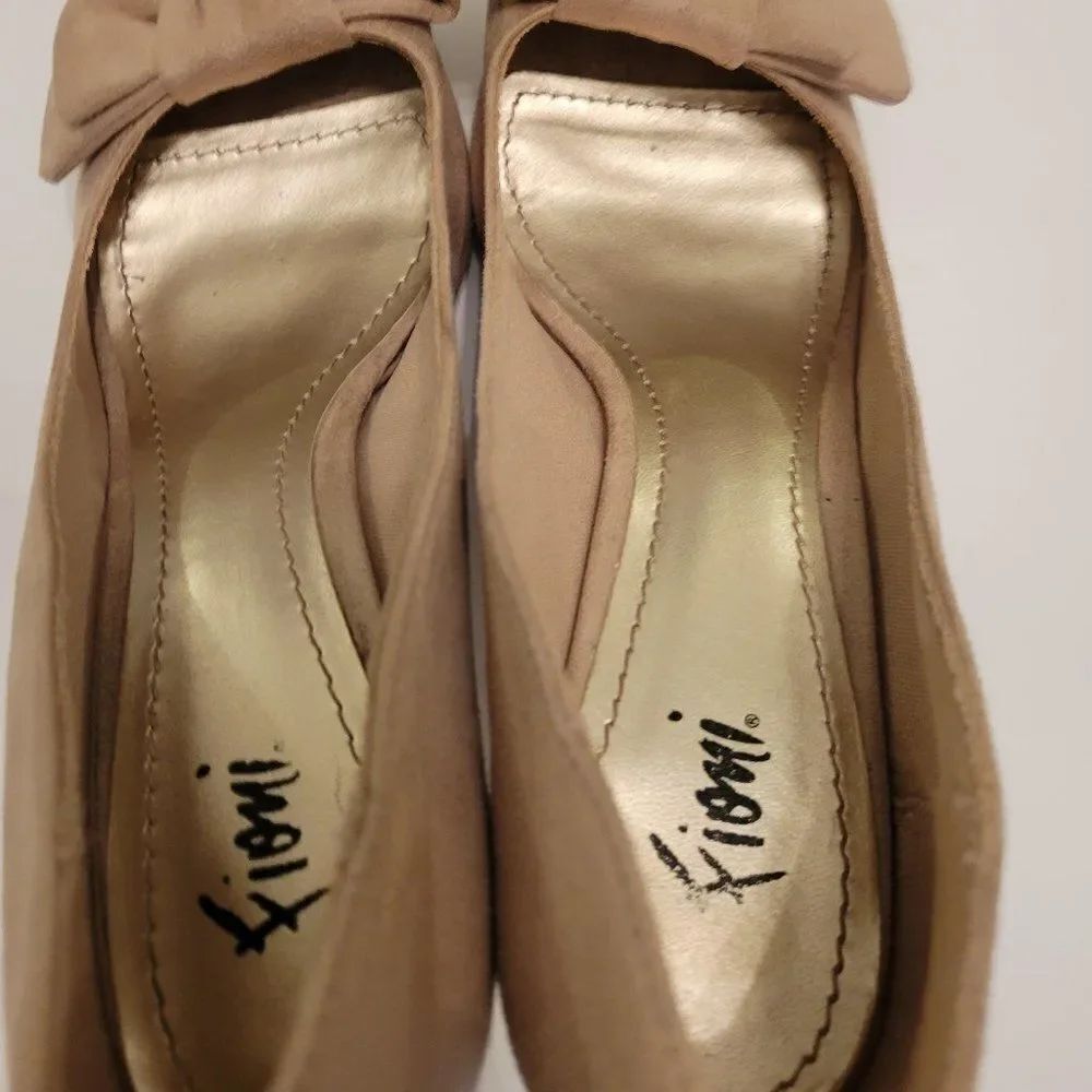 FIONI BEIGE HEELS  - Picture 8 of 16